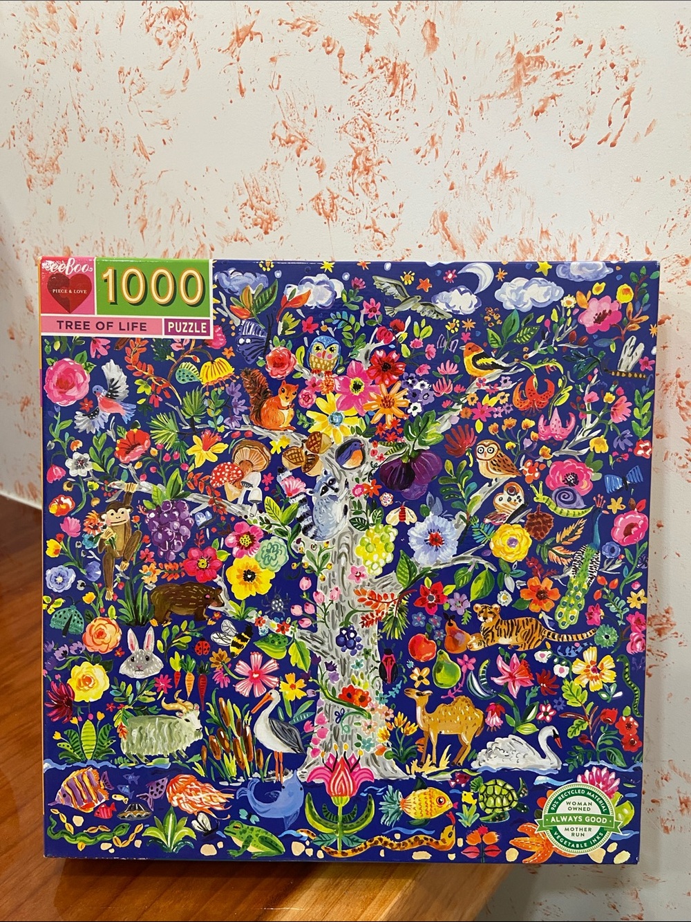 Eeboo Tree of Life - 1000 Piece Puzzle